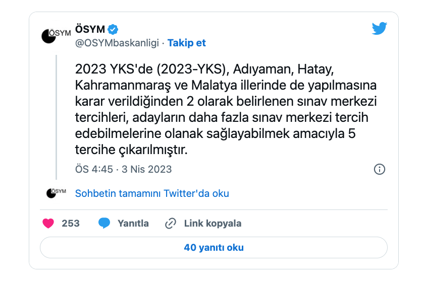 osym den yks aciklamasi 